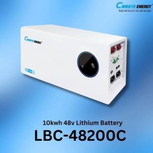 10KWH 48V CWORTH LITHIUM ION BATTERY